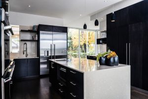quartz kitchen